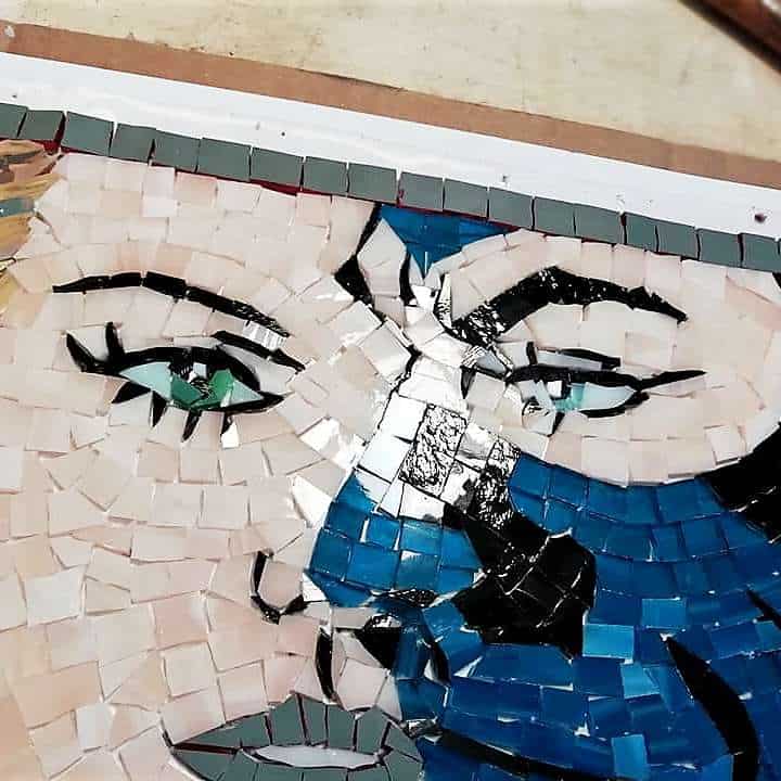 mosaico di vetro